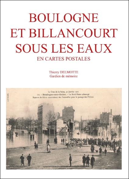 Couverture livre Boulogne Billancourt sous les eaux.